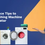 Technician performing washing machine maintenance in a Doha home, Qatar
